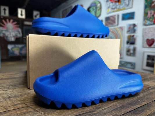 Azure Yeezy Slide